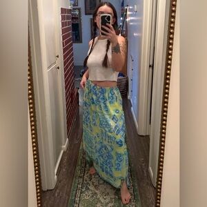 Vintage maxi skirt made in USA
